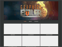 Tablet Screenshot of graphicsbutler.com